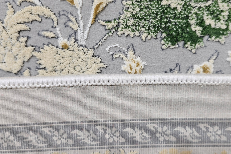 «1200 shane vintage carpet 1605 Azhimzadeh Kashan Persian rug»