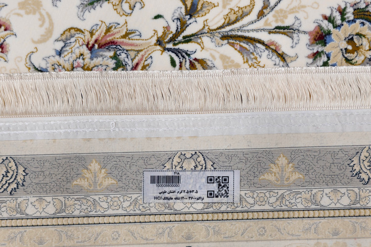 «فرش 1200 شانه 1605 کاشان – بافت متراکم و کیفیت بالا»