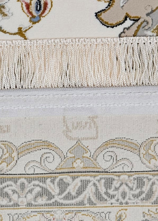 «azimzadeh kashan 1200shane parsian K cream classic rug»