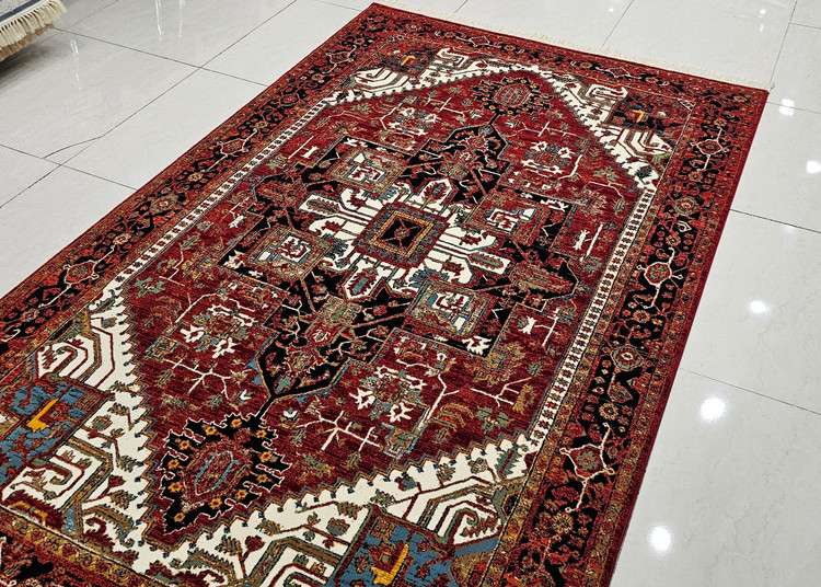 «فرش 700 شانه N132 هریس روناسی – بافت اکریلیک 2550 تراکم»