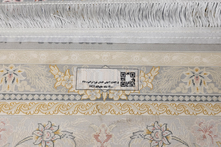 «azimzadeh kashan nora fili sadfi 1200 shane classic carpet»