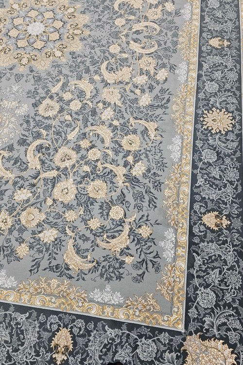 «azimzadeh kashan 1200 shane parastesh carpet classic design»