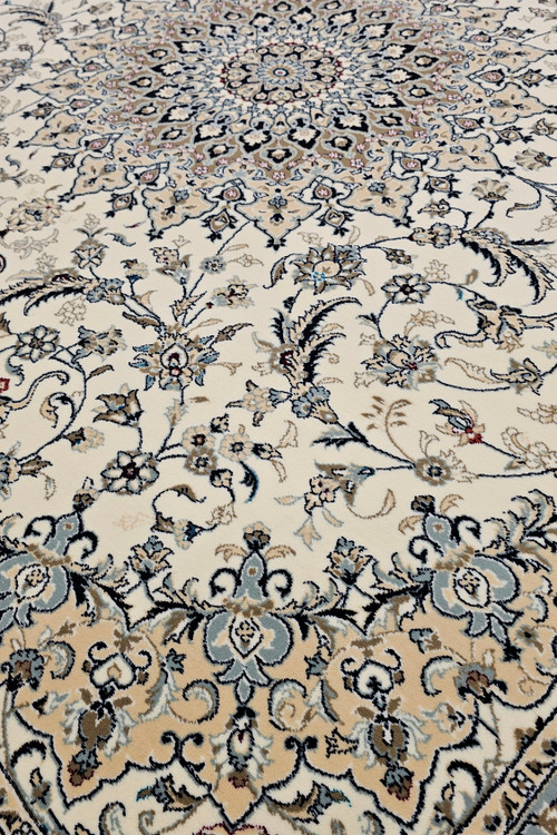 «Setareh Kavir Yazd H002 22 size – cream Persian rug – خانه شیک مدرن»