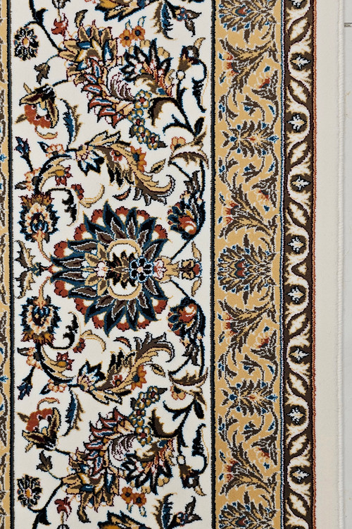 چیدمان فرش دیبا کرم در دکوراسیون نئوکلاسیک روشن