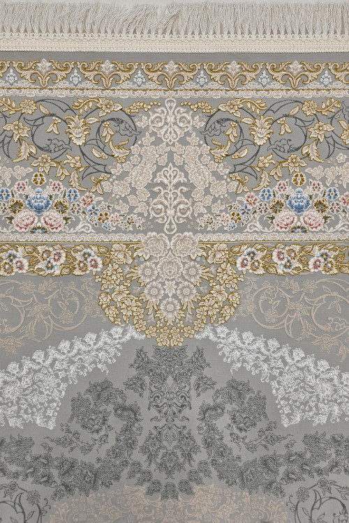 «farsh 1200 shane crystal silver acrylic Persian carpet floor»