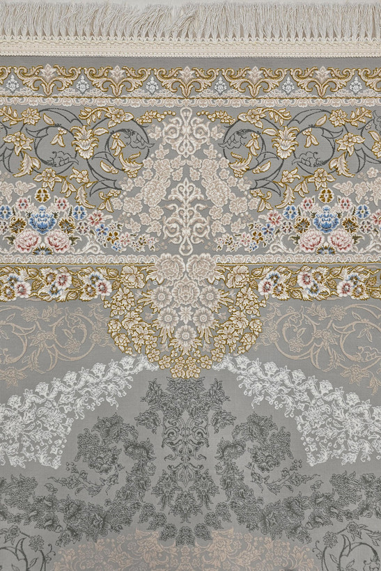 «farsh 1200 shane crystal silver acrylic Persian carpet floor»