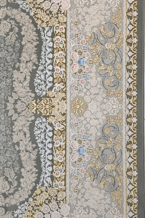 «1200 shane carpet Crystal Tosi Azimzadeh Kashan cream acrylic floor rug»