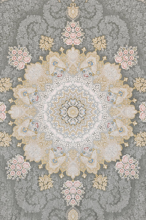 «فرش 1200 شانه کریستال توسی عظیم زاده – بافت ریز و دوام بالا»