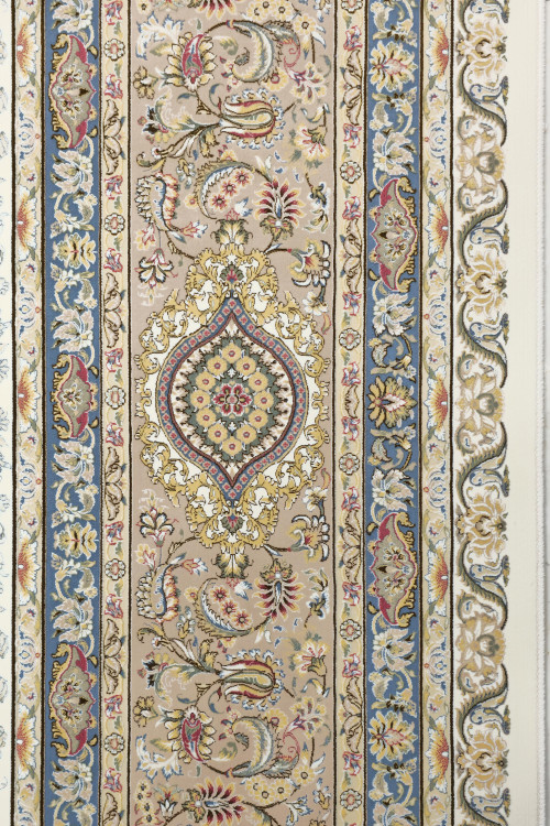 نمای کناری فرش 1600 شانه خاطره کویر کاشان با ارتفاع خاب 4 میلیمتر و بافت نرم و مقاوم