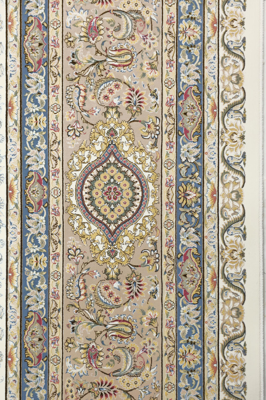 نمای کناری فرش 1600 شانه خاطره کویر کاشان با ارتفاع خاب 4 میلیمتر و بافت نرم و مقاوم