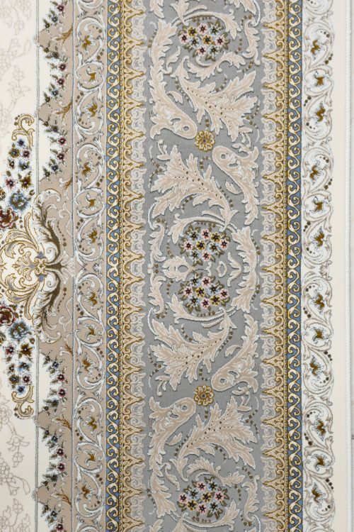 بافت متراکم و یکدست فرش 1200 شانه، نشان دهنده کیفیت بالا