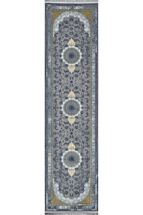 نمای نزدیک از بافت ظریف و الیاف اکریلیک هیتست شده کناره 1200 شانه نقشه رستا با تراکم 3600.