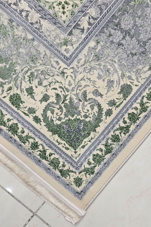 فرش 1200 شانه نقشه وینتیج 1612، انتخابی شیک برای دکوراسیونهای مدرن.