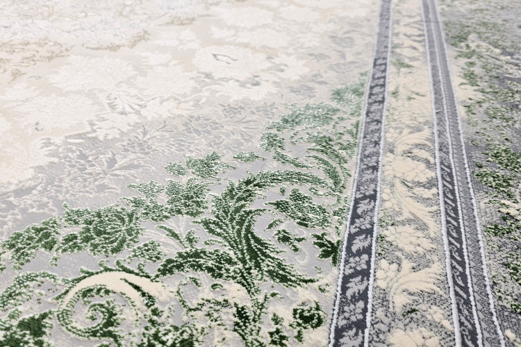 فرش وینتیج 1612 عظیمزاده، ترکیب طراحی کلاسیک و مدرن برای منزل شما.