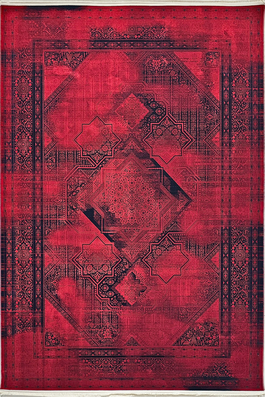 فرش 1200 شانه عظیمزاده با طراحی وینتیج 1801 لاکی، تلفیق هنر و کیفیت.