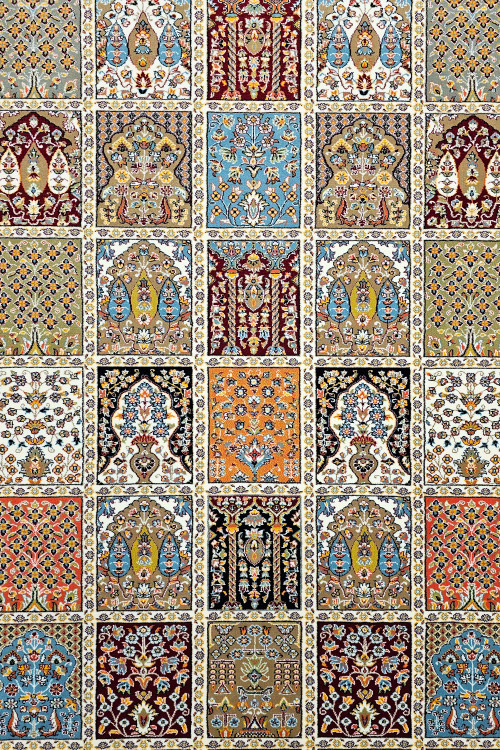 خرید اینترنتی فرش ستاره کویر یزد با تضمین | کلکسیون شاهکار نوین