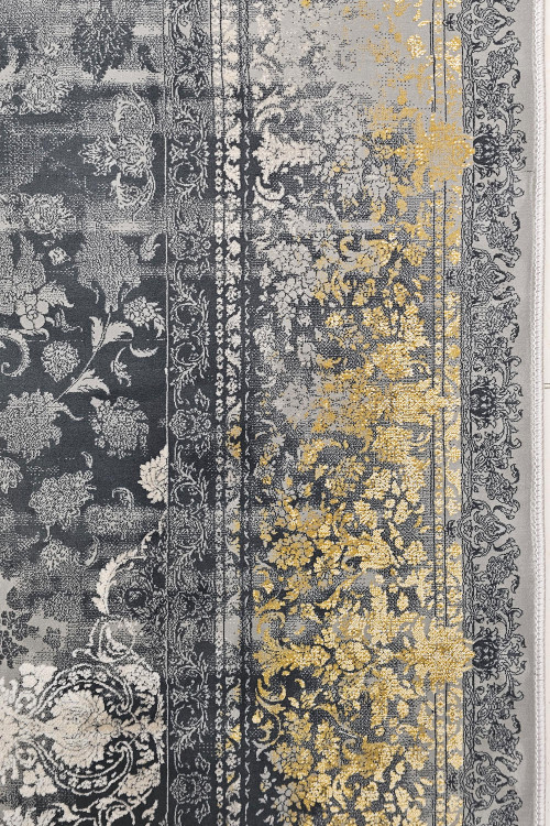 حاشیه فرش 1200 شانه تراکم 3600 بصورت نمای نزدیک برای درک بهتر