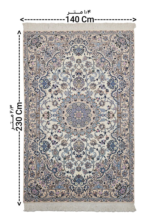 ابعاد فرش دستبافت نائین | رنگبندی فرش دستبافت اصفهان