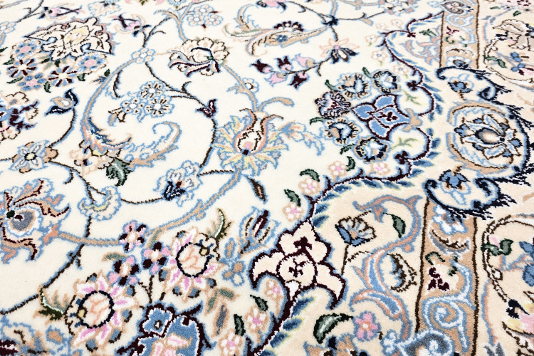 زمینه فرش دستبافت نایینی | بافنده فرش نایینی | نمایندگی فرش دستبافت