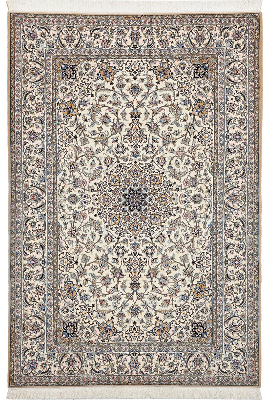 tva nsjfhtj khddk | فرش دستبافت نایین | نمای کلی فرش نایین