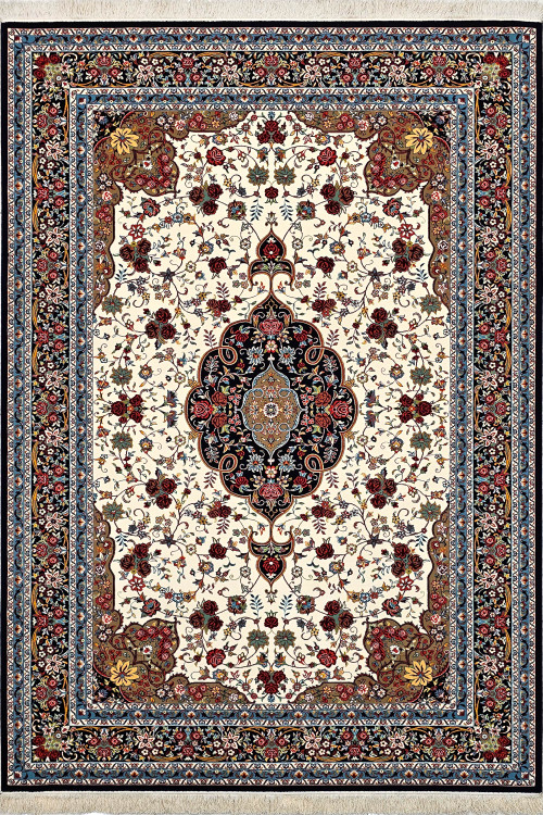 «فرش 700 شانه ستاره کویر یزد N083 شاهکار نوین – طرح کلاسیک»