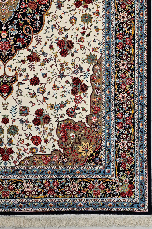 «Setareh Kavir Yazd 700 shane N083 Persian carpet – فرش خانه کلاسیک»