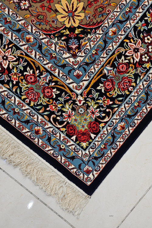 «فرش 700 شانه N083 کویر یزد – bakht-riez رج 2550»