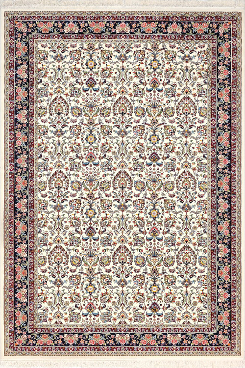 «فرش 700 شانه ستاره کویر یزد N101 شاهکار نوین – طرح کلاسیک»