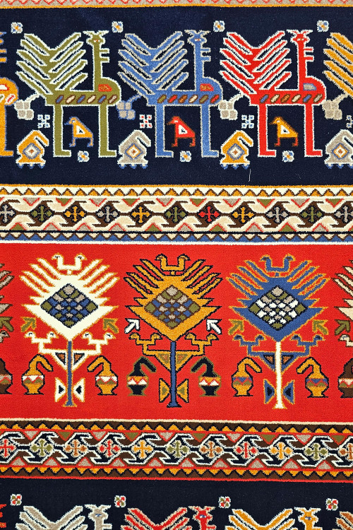 «ghalim 350shane setareh kavir yazd B056 persian rug»