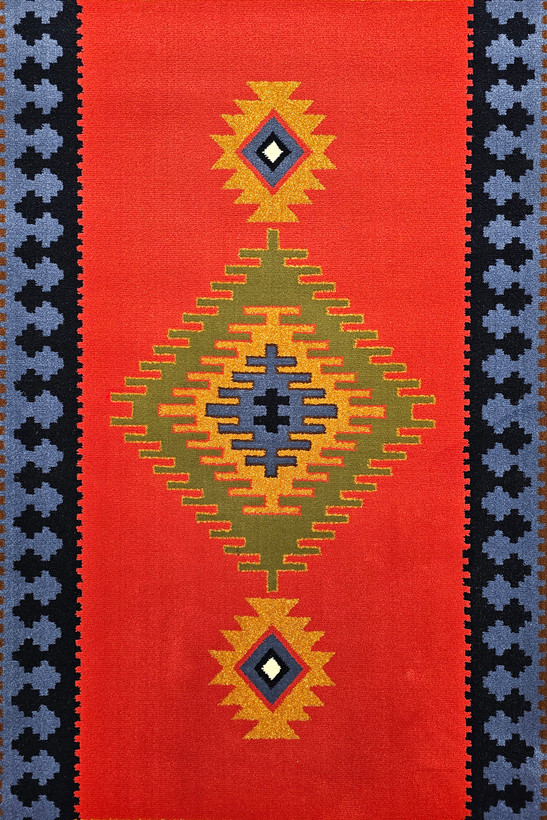 «b056 350 shane ghalim farsh ستاره کویر lacivert rug»