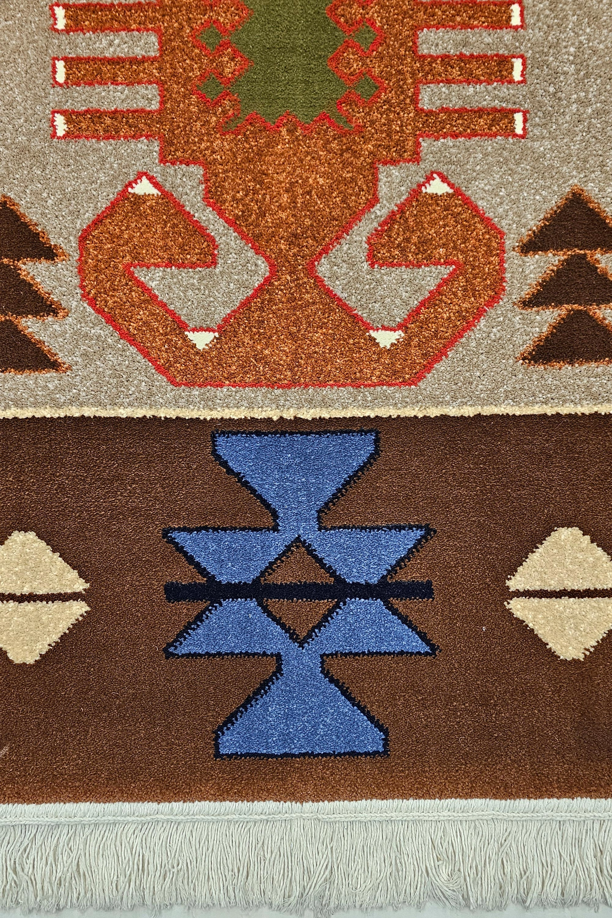 «b055 350 shane ghalim farsh ستاره کویر yazd rug»