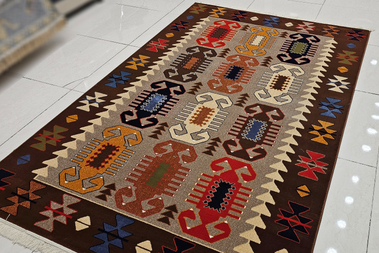 «setareh kavir yazd 350shane b055 ghalim carpet Persian rug»