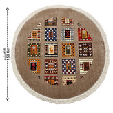 تصویر گلیمفرش B072 در نور طبیعی