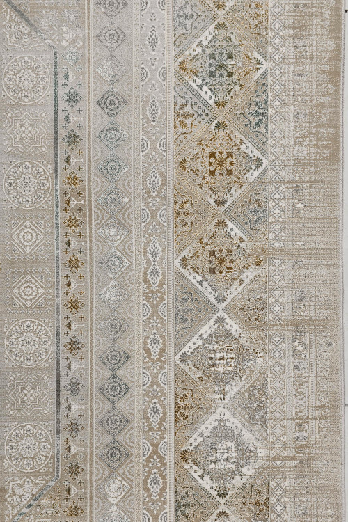 فرش هریس نسکافه طلایی پتینه | خرید فرش با کیفیت نقشه سنتی