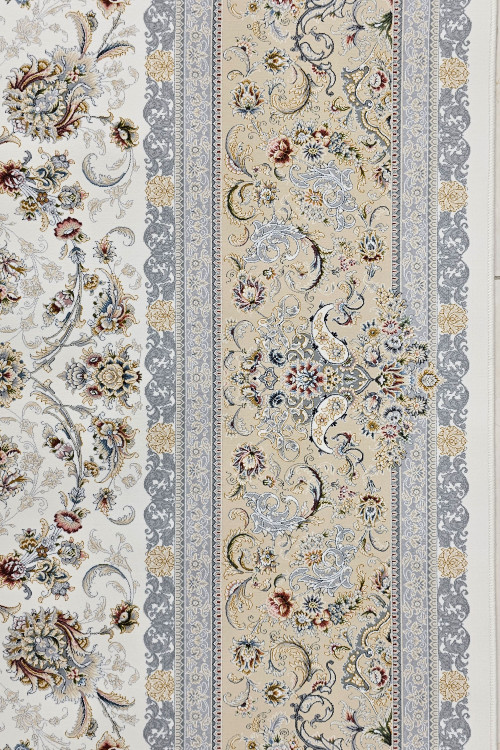 فرش ماشینی لوکس لکسون کرم مناسب پذیرایی