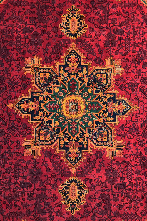 کلکسیون فرش قشقایی کاملا مشابه دستبافت | گالری فرش میرعلایی