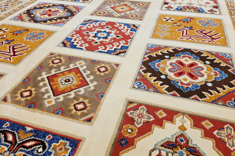 گلیمفرش W301 برای اتاق بازی یا آشپزخانه