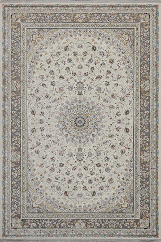 فرش 1500 شانه قیطران ستوش کرم با تراکم 4500 – کلوزآپ نقش افشان