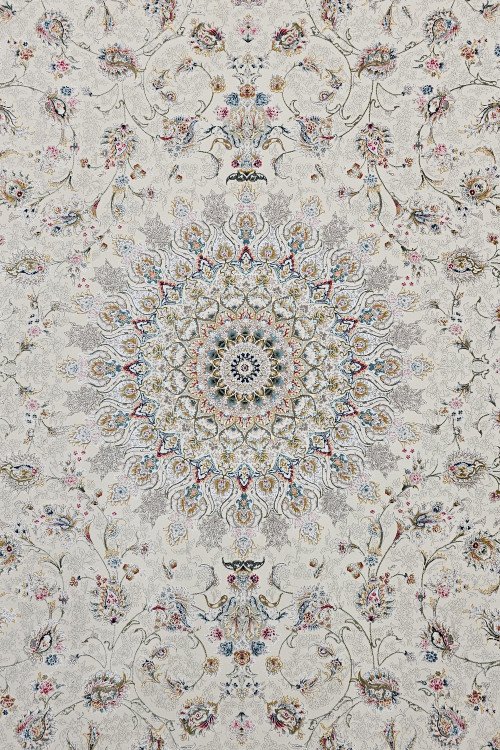 کلکسیون فردوس قیطران – نمایی از فرش ماشینی ستوش کرم