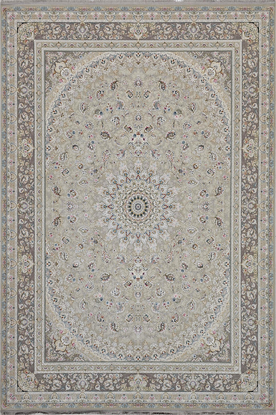 فرش ستوش فیلی قیطران – بافت 1500 شانه با طراحی افشان