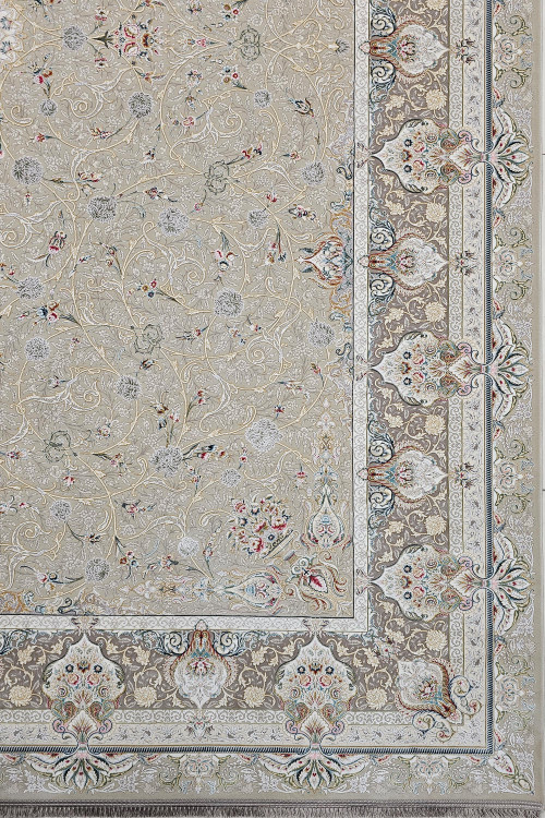 فرش 1500 شانه رنگ فیلی طرح سیندخت مناسب دکور مدرن