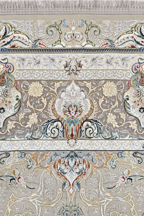 دکوراسیون طوسی با فرش سیندخت 1500 شانه قیطران