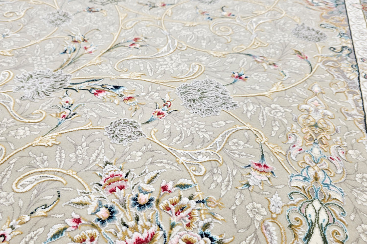 جزئیات ریز و دقیق فرش فیلی قیطران مدل سیندخت