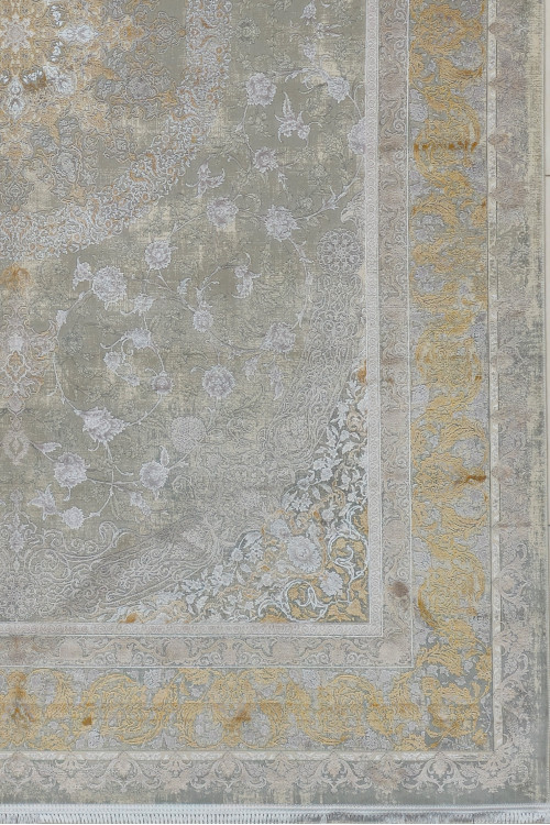 نمای نزدیک از بافت فرش مژده فیلی قیطران