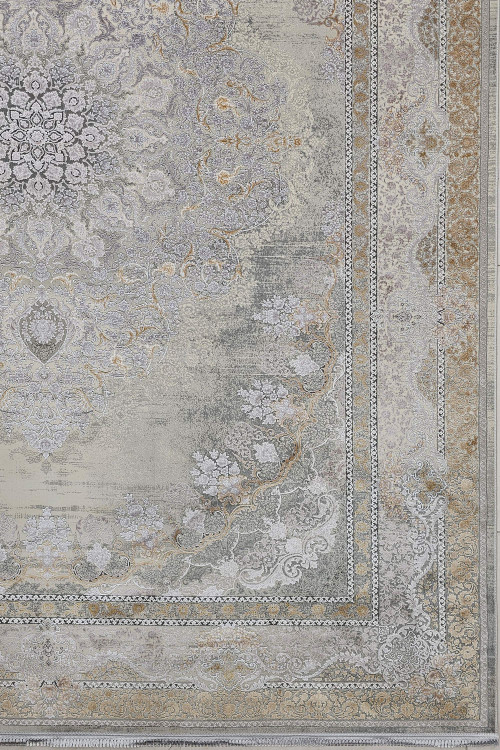 نمای نزدیک از ترنج فرش نسرین قیطران