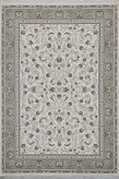 فرش 1500 شانه قیطران طرح چکاوک کرم گل برجسته