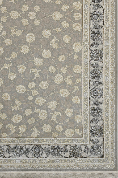 تصویر کامل از طرح زرافشان در زمینه رنگ فیلی