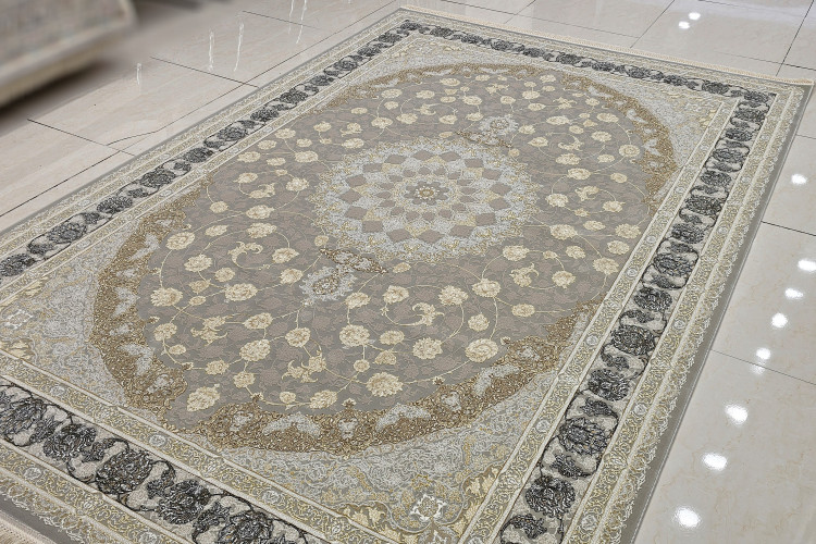 نمای زاویهدار از بافت ریز فرش 1200 شانه قیطران