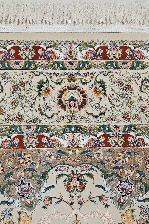 جزئیات بافت برجسته با نخ اکریلیک