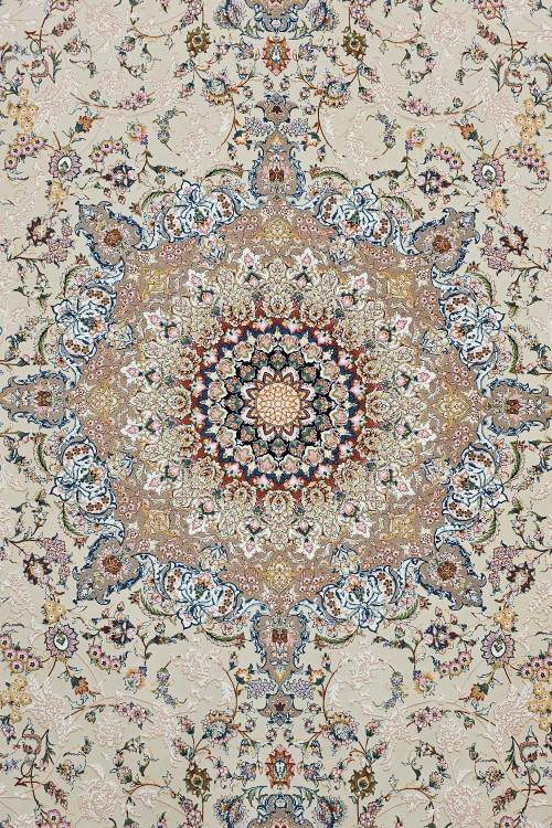 نمایی از گوشه فرش 1200 شانه بهشتی تبریز